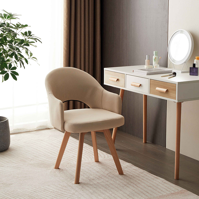 Modern Wooden Dining Chairs Open Back Dining Side Arm Chairs for Kitchen Clearhalo ' kitchen&dining_furn' 'Dining Chairs' 'Dining Tables & Seating' 'dining_chair' 'furn' 'furn_dining_chair' 'Furniture' 'furniture_dining_chair' 'Kitchen & Dining Furniture' 'kitchen' 3950225