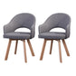 Modern Wooden Dining Chairs Open Back Dining Side Arm Chairs for Kitchen Dark Gray 2 Piece Set Clearhalo ' kitchen&dining_furn' 'Dining Chairs' 'Dining Tables & Seating' 'dining_chair' 'furn' 'furn_dining_chair' 'Furniture' 'furniture_dining_chair' 'Kitchen & Dining Furniture' 'kitchen' 3950266
