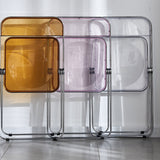 Contemporary Style Folding Armless Side Chair Open Back Single Dining Side Chair Clearhalo ' kitchen&dining_furn' 'Dining Chairs' 'Dining Tables & Seating' 'dining_chair' 'furn' 'furn_dining_chair' 'Furniture' 'furniture_dining_chair' 'Kitchen & Dining Furniture' 'kitchen' 3950385