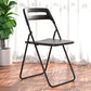 Modern Style Plastic Dining Armless Chairs Open Back Dining Side Chairs for Home Use Black 1 Piece Clearhalo ' kitchen&dining_furn' 'Dining Chairs' 'Dining Tables & Seating' 'dining_chair' 'furn' 'furn_dining_chair' 'Furniture' 'furniture_dining_chair' 'Kitchen & Dining Furniture' 'kitchen' 3950407