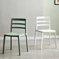 Minimalist Style Ladder Back Dining Chairs Plastic Dining Armless Chairs for Home Clearhalo ' kitchen&dining_furn' 'Dining Chairs' 'Dining Tables & Seating' 'dining_chair' 'furn' 'furn_dining_chair' 'Furniture' 'furniture_dining_chair' 'Kitchen & Dining Furniture' 'kitchen' 3950439