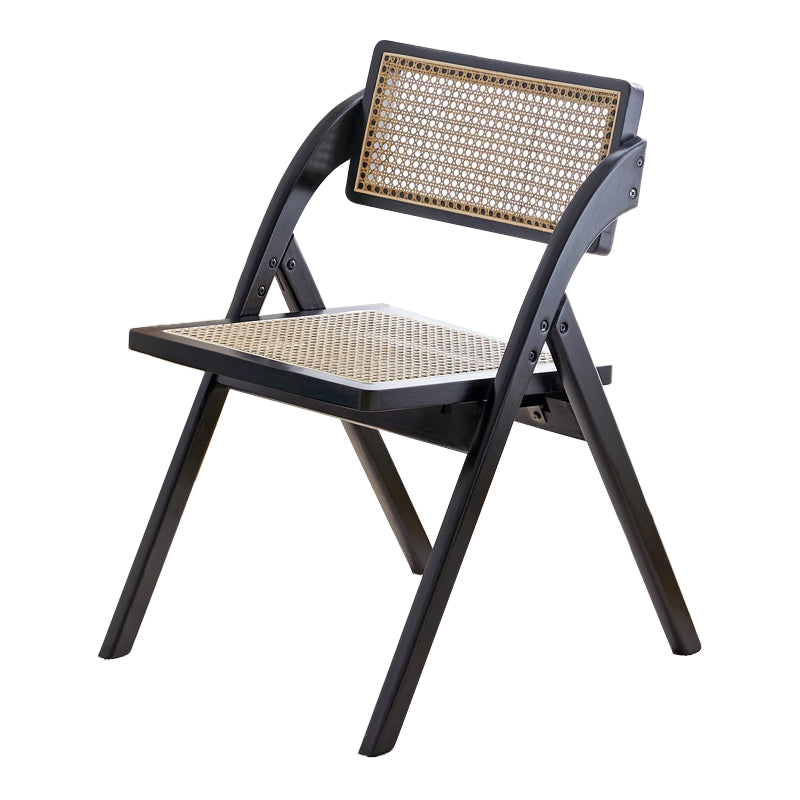 Rubberwood Contemporary Style Chair Open Back Dining Kitchen Single Chair Clearhalo ' kitchen&dining_furn' 'Dining Chairs' 'Dining Tables & Seating' 'dining_chair' 'furn' 'furn_dining_chair' 'Furniture' 'furniture_dining_chair' 'Kitchen & Dining Furniture' 'kitchen' 3950504