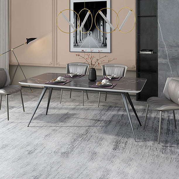 Home Side Chair Upholstered Wingback Dining Room Metal Chair (Set of 2) Clearhalo ' kitchen&dining_furn' 'Dining Chairs' 'Dining Tables & Seating' 'dining_chair' 'furn' 'furn_dining_chair' 'Furniture' 'furniture_dining_chair' 'Kitchen & Dining Furniture' 'kitchen' 3950543