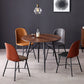 Modern Armless Dining Chairs Solid Back Dining Side Chair with Black Legs (Set of 2) Clearhalo ' kitchen&dining_furn' 'Dining Chairs' 'Dining Tables & Seating' 'dining_chair' 'furn' 'furn_dining_chair' 'Furniture' 'furniture_dining_chair' 'Kitchen & Dining Furniture' 'kitchen' 3950573