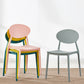 Plastic Stackable Dining Side Chair Open Back Armless Dining Chairs (Set of 4) Clearhalo ' kitchen&dining_furn' 'Dining Chairs' 'Dining Tables & Seating' 'dining_chair' 'furn' 'furn_dining_chair' 'Furniture' 'furniture_dining_chair' 'Kitchen & Dining Furniture' 'kitchen' 3950670