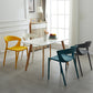 Minimalist Style Plastic Dining Armless Chairs Open Back Dining Side Chair Clearhalo ' kitchen&dining_furn' 'Dining Chairs' 'Dining Tables & Seating' 'dining_chair' 'furn' 'furn_dining_chair' 'Furniture' 'furniture_dining_chair' 'Kitchen & Dining Furniture' 'kitchen' 3950703