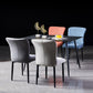 Scandinavian Style Linen Fabric Dining Chairs Solid Back Armless Chairs for Home Clearhalo ' kitchen&dining_furn' 'Dining Chairs' 'Dining Tables & Seating' 'dining_chair' 'furn' 'furn_dining_chair' 'Furniture' 'furniture_dining_chair' 'Kitchen & Dining Furniture' 'kitchen' 3950746