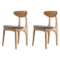 Scandinavian Style Wood Dining Side Chair Open Back Dining Side Chairs for Home Use Grey 2 Piece Set Natural Wood Clearhalo ' kitchen&dining_furn' 'Dining Chairs' 'Dining Tables & Seating' 'dining_chair' 'furn' 'furn_dining_chair' 'Furniture' 'furniture_dining_chair' 'Kitchen & Dining Furniture' 'kitchen' 3950872