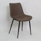 Scandinavian Style Leather Dining Chair Solid Back Single Arm Dining Chair for Home Coffee Clearhalo ' kitchen&dining_furn' 'Dining Chairs' 'Dining Tables & Seating' 'dining_chair' 'furn' 'furn_dining_chair' 'Furniture' 'furniture_dining_chair' 'Kitchen & Dining Furniture' 'kitchen' 3951035