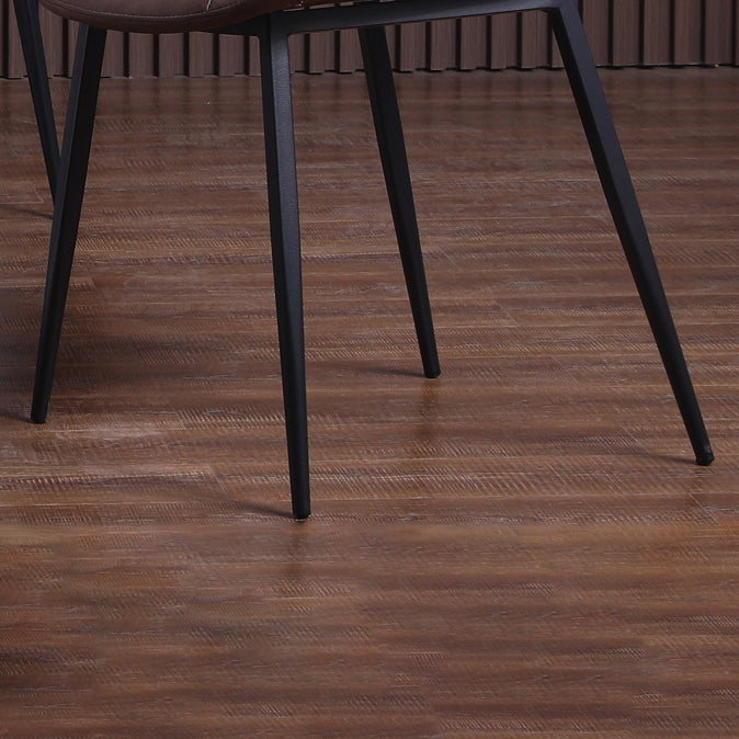 Scandinavian Style Leather Dining Chair Solid Back Single Arm Dining Chair for Home Clearhalo ' kitchen&dining_furn' 'Dining Chairs' 'Dining Tables & Seating' 'dining_chair' 'furn' 'furn_dining_chair' 'Furniture' 'furniture_dining_chair' 'Kitchen & Dining Furniture' 'kitchen' 3951041