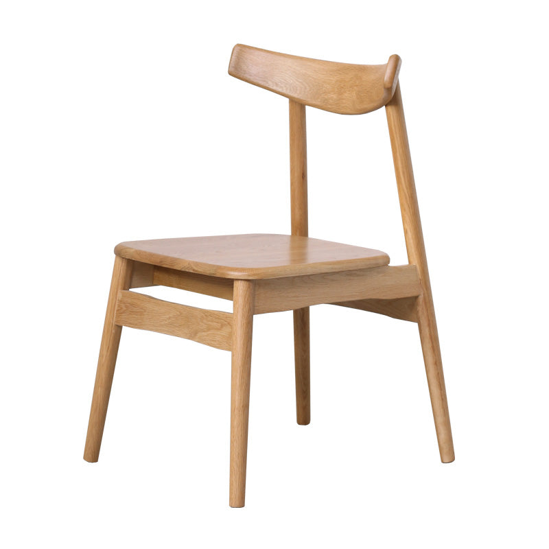 Contemporary Style Dining Room Chairs Solid Dining Armless Chairs with Wooden Legs Light Brown 1 Piece Clearhalo ' kitchen&dining_furn' 'Dining Chairs' 'Dining Tables & Seating' 'dining_chair' 'furn' 'furn_dining_chair' 'Furniture' 'furniture_dining_chair' 'Kitchen & Dining Furniture' 'kitchen' 3951060