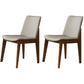 Contemporary Style Wooden Dining Chairs Dining Armless Side Chairs for Kitchen Pewter 2 Piece Set Clearhalo ' kitchen&dining_furn' 'Dining Chairs' 'Dining Tables & Seating' 'dining_chair' 'furn' 'furn_dining_chair' 'Furniture' 'furniture_dining_chair' 'Kitchen & Dining Furniture' 'kitchen' 3951073