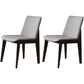 Contemporary Style Wooden Dining Chairs Dining Armless Side Chairs for Kitchen Light Gray 2 Piece Set Clearhalo ' kitchen&dining_furn' 'Dining Chairs' 'Dining Tables & Seating' 'dining_chair' 'furn' 'furn_dining_chair' 'Furniture' 'furniture_dining_chair' 'Kitchen & Dining Furniture' 'kitchen' 3951078