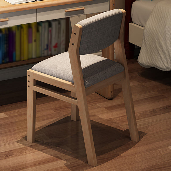 Modern Wooden Dining Chair Open Back Single Dining Side Armless Chair for Kitchen Clearhalo ' kitchen&dining_furn' 'Dining Chairs' 'Dining Tables & Seating' 'dining_chair' 'furn' 'furn_dining_chair' 'Furniture' 'furniture_dining_chair' 'Kitchen & Dining Furniture' 'kitchen' 3951096