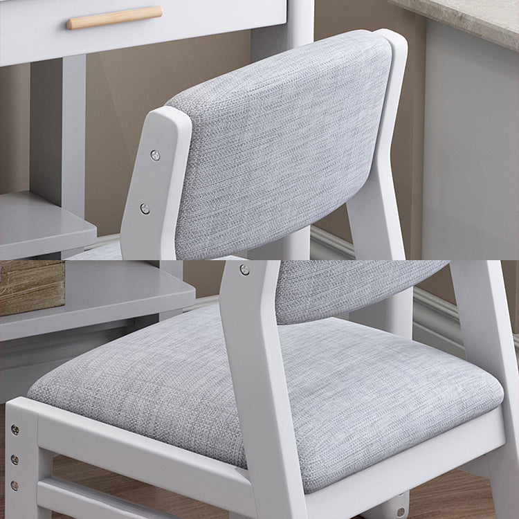 Modern Wooden Dining Chair Open Back Single Dining Side Armless Chair for Kitchen Clearhalo ' kitchen&dining_furn' 'Dining Chairs' 'Dining Tables & Seating' 'dining_chair' 'furn' 'furn_dining_chair' 'Furniture' 'furniture_dining_chair' 'Kitchen & Dining Furniture' 'kitchen' 3951099