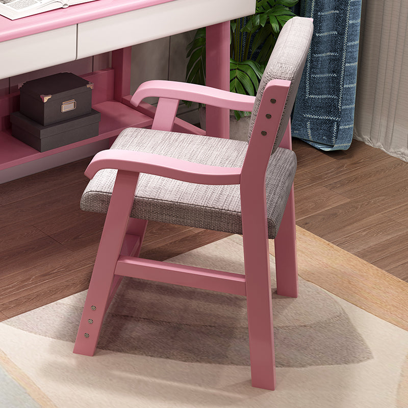 Modern Wooden Dining Chair Open Back Single Dining Side Arm Chair for Kitchen Clearhalo ' kitchen&dining_furn' 'Dining Chairs' 'Dining Tables & Seating' 'dining_chair' 'furn' 'furn_dining_chair' 'Furniture' 'furniture_dining_chair' 'Kitchen & Dining Furniture' 'kitchen' 3951101