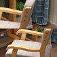 Modern Wooden Dining Chair Open Back Single Dining Side Arm Chair for Kitchen Clearhalo ' kitchen&dining_furn' 'Dining Chairs' 'Dining Tables & Seating' 'dining_chair' 'furn' 'furn_dining_chair' 'Furniture' 'furniture_dining_chair' 'Kitchen & Dining Furniture' 'kitchen' 3951111