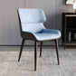 Contemporary Style Metal Dining Chairs Wingback Arm Dining Side Chair for Kitchen Light Blue 1 Piece Clearhalo ' kitchen&dining_furn' 'Dining Chairs' 'Dining Tables & Seating' 'dining_chair' 'furn' 'furn_dining_chair' 'Furniture' 'furniture_dining_chair' 'Kitchen & Dining Furniture' 'kitchen' 3951131