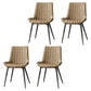 Scandinavian Study Room Leather Side Chair Matte Finish Parsons Dining Chairs Camel 4 Piece Set Black Clearhalo ' kitchen&dining_furn' 'Dining Chairs' 'Dining Tables & Seating' 'dining_chair' 'furn' 'furn_dining_chair' 'Furniture' 'furniture_dining_chair' 'Kitchen & Dining Furniture' 'kitchen' 3955719