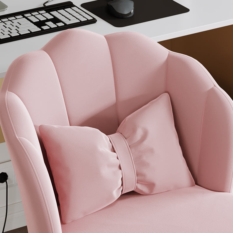 Scandinavian Bedroom Upholstered Arm Chair Matte Finish Solid Back Dining Chair Clearhalo ' kitchen&dining_furn' 'Dining Chairs' 'Dining Tables & Seating' 'dining_chair' 'furn' 'furn_dining_chair' 'Furniture' 'furniture_dining_chair' 'Kitchen & Dining Furniture' 'kitchen' 3955834