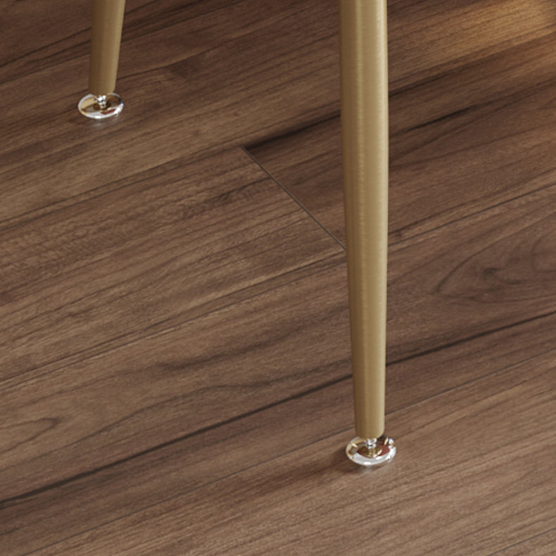 Scandinavian Bedroom Upholstered Arm Chair Matte Finish Solid Back Dining Chair Clearhalo ' kitchen&dining_furn' 'Dining Chairs' 'Dining Tables & Seating' 'dining_chair' 'furn' 'furn_dining_chair' 'Furniture' 'furniture_dining_chair' 'Kitchen & Dining Furniture' 'kitchen' 3955840