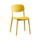 Modern Indoor-Outdoor Plastic Side Chair Open Back Dining Side Chair Clearhalo ' kitchen&dining_furn' 'Dining Chairs' 'Dining Tables & Seating' 'dining_chair' 'furn' 'furn_dining_chair' 'Furniture' 'furniture_dining_chair' 'Kitchen & Dining Furniture' 'kitchen' 3955887
