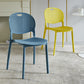 Contemporary Plastic Side Chair Home Stackable Armless Open Back Dining Side Chair Clearhalo ' kitchen&dining_furn' 'Dining Chairs' 'Dining Tables & Seating' 'dining_chair' 'furn' 'furn_dining_chair' 'Furniture' 'furniture_dining_chair' 'Kitchen & Dining Furniture' 'kitchen' 3955939