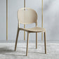 Contemporary Plastic Side Chair Home Stackable Armless Open Back Dining Side Chair Camel 1 Piece Clearhalo ' kitchen&dining_furn' 'Dining Chairs' 'Dining Tables & Seating' 'dining_chair' 'furn' 'furn_dining_chair' 'Furniture' 'furniture_dining_chair' 'Kitchen & Dining Furniture' 'kitchen' 3955947