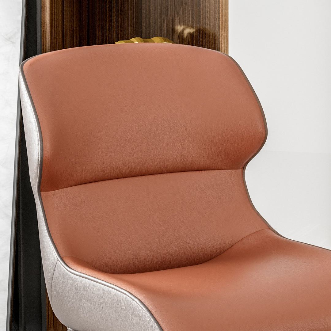 Modern Style Metal Chairs Kitchen Dining Room Wingback Arm Chair Set (Set of 4) Clearhalo ' kitchen&dining_furn' 'Dining Chairs' 'Dining Tables & Seating' 'dining_chair' 'furn' 'furn_dining_chair' 'Furniture' 'furniture_dining_chair' 'Kitchen & Dining Furniture' 'kitchen' 3955970