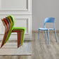 Contemporary Plastic Side Chair Home Stacking Open Back Armless Dining Side Chair Clearhalo ' kitchen&dining_furn' 'Dining Chairs' 'Dining Tables & Seating' 'dining_chair' 'furn' 'furn_dining_chair' 'Furniture' 'furniture_dining_chair' 'Kitchen & Dining Furniture' 'kitchen' 3956067