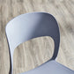 Contemporary Plastic Side Chair Home Stacking Open Back Armless Dining Side Chair Clearhalo ' kitchen&dining_furn' 'Dining Chairs' 'Dining Tables & Seating' 'dining_chair' 'furn' 'furn_dining_chair' 'Furniture' 'furniture_dining_chair' 'Kitchen & Dining Furniture' 'kitchen' 3956073