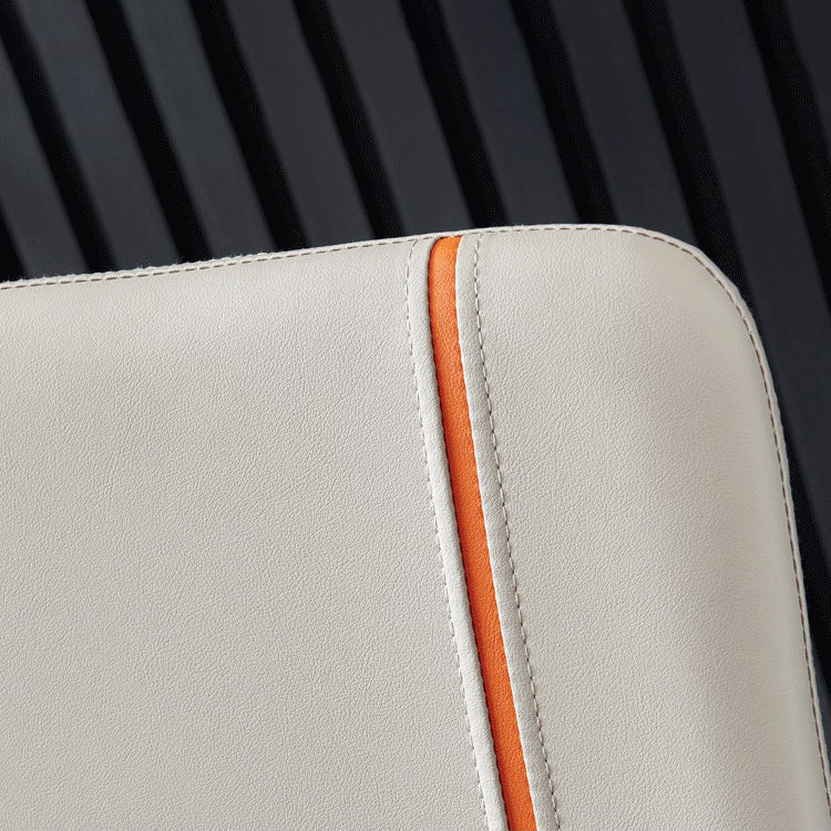 Contemporary Hotel PU Leather Side Chair Matte Finish Parsons Dining Chairs Clearhalo ' kitchen&dining_furn' 'Dining Chairs' 'Dining Tables & Seating' 'dining_chair' 'furn' 'furn_dining_chair' 'Furniture' 'furniture_dining_chair' 'Kitchen & Dining Furniture' 'kitchen' 3956129