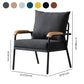 Modern Indoor-Outdoor Chair Metal Cross Back Upholstered Dining Side Chair Clearhalo ' kitchen&dining_furn' 'Dining Chairs' 'Dining Tables & Seating' 'dining_chair' 'furn' 'furn_dining_chair' 'Furniture' 'furniture_dining_chair' 'Kitchen & Dining Furniture' 'kitchen' 3956173