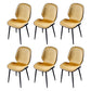 Scandinavian Conference Room Side Chair Matte Upholstered Finish Parsons Dining Chairs Yellow 6 Piece Set Black Clearhalo ' kitchen&dining_furn' 'Dining Chairs' 'Dining Tables & Seating' 'dining_chair' 'furn' 'furn_dining_chair' 'Furniture' 'furniture_dining_chair' 'Kitchen & Dining Furniture' 'kitchen' 3956185