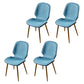 Scandinavian Conference Room Side Chair Matte Upholstered Finish Parsons Dining Chairs Blue 4 Piece Set Brass Gold Clearhalo ' kitchen&dining_furn' 'Dining Chairs' 'Dining Tables & Seating' 'dining_chair' 'furn' 'furn_dining_chair' 'Furniture' 'furniture_dining_chair' 'Kitchen & Dining Furniture' 'kitchen' 3956203