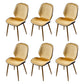 Scandinavian Conference Room Side Chair Matte Upholstered Finish Parsons Dining Chairs Yellow 6 Piece Set Brass Gold Clearhalo ' kitchen&dining_furn' 'Dining Chairs' 'Dining Tables & Seating' 'dining_chair' 'furn' 'furn_dining_chair' 'Furniture' 'furniture_dining_chair' 'Kitchen & Dining Furniture' 'kitchen' 3956270