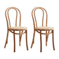 Contemporary Solid Beech Chairs Set Windsor Back Side Kitchen Dining Room Chairs Wood Wicker & Rattan 2 Piece Set Clearhalo ' kitchen&dining_furn' 'Dining Chairs' 'Dining Tables & Seating' 'dining_chair' 'furn' 'furn_dining_chair' 'Furniture' 'furniture_dining_chair' 'Kitchen & Dining Furniture' 'kitchen' 3956302