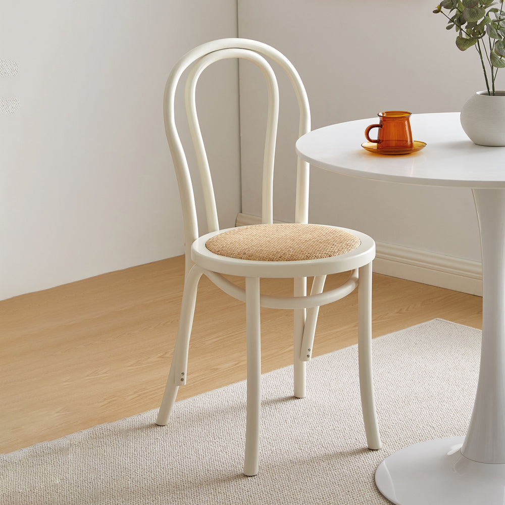 Contemporary Solid Beech Chairs Set Windsor Back Side Kitchen Dining Room Chairs Clearhalo ' kitchen&dining_furn' 'Dining Chairs' 'Dining Tables & Seating' 'dining_chair' 'furn' 'furn_dining_chair' 'Furniture' 'furniture_dining_chair' 'Kitchen & Dining Furniture' 'kitchen' 3956305