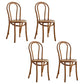 Contemporary Solid Beech Chairs Set Windsor Back Side Kitchen Dining Room Chairs Brown Wood 4 Piece Set Clearhalo ' kitchen&dining_furn' 'Dining Chairs' 'Dining Tables & Seating' 'dining_chair' 'furn' 'furn_dining_chair' 'Furniture' 'furniture_dining_chair' 'Kitchen & Dining Furniture' 'kitchen' 3956323