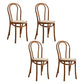 Contemporary Solid Beech Chairs Set Windsor Back Side Kitchen Dining Room Chairs Brown Wicker & Rattan 4 Piece Set Clearhalo ' kitchen&dining_furn' 'Dining Chairs' 'Dining Tables & Seating' 'dining_chair' 'furn' 'furn_dining_chair' 'Furniture' 'furniture_dining_chair' 'Kitchen & Dining Furniture' 'kitchen' 3956335