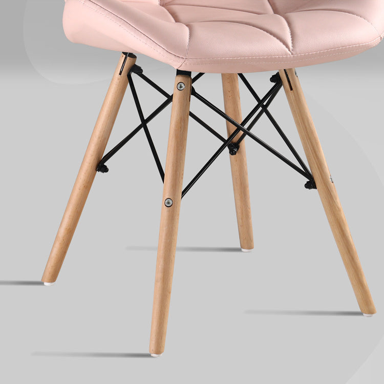 Modern Style Wood Chairs Set Wingback Side Kitchen Dining Chair (Set of 4) Clearhalo ' kitchen&dining_furn' 'Dining Chairs' 'Dining Tables & Seating' 'dining_chair' 'Furniture' 'furniture_dining_chair' 'Kitchen & Dining Furniture' 'kitchen' 3956352