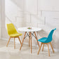 Contemporary Beech Wood Chairs Solid Back Side Kitchen Chair (Set of 4) Clearhalo ' kitchen&dining_furn' 'Dining Chairs' 'Dining Tables & Seating' 'dining_chair' 'Furniture' 'furniture_dining_chair' 'Kitchen & Dining Furniture' 'kitchen' 3956358