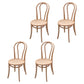 Contemporary Solid Beech Wood Chairs Windsor Back Side Dining Chair Set Wood Wood 4 Piece Set Clearhalo ' kitchen&dining_furn' 'Dining Chairs' 'Dining Tables & Seating' 'dining_chair' 'furn' 'furn_dining_chair' 'Furniture' 'furniture_dining_chair' 'Kitchen & Dining Furniture' 'kitchen' 3956389