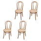 Contemporary Solid Beech Wood Chairs Windsor Back Side Dining Chair Set Wood Wicker & Rattan 4 Piece Set Clearhalo ' kitchen&dining_furn' 'Dining Chairs' 'Dining Tables & Seating' 'dining_chair' 'furn' 'furn_dining_chair' 'Furniture' 'furniture_dining_chair' 'Kitchen & Dining Furniture' 'kitchen' 3956392