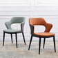 Minimalist Style Leather Dining Chairs Open Back Dining Side Chairs for Home Clearhalo ' kitchen&dining_furn' 'Dining Chairs' 'Dining Tables & Seating' 'dining_chair' 'furn' 'furn_dining_chair' 'Furniture' 'furniture_dining_chair' 'Kitchen & Dining Furniture' 'kitchen' 3956436