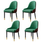 Scandinavian Indoor Armchair Metal Upholstered Parsons Back Dining Room Chair Green 4 Piece Set Clearhalo ' kitchen&dining_furn' 'Dining Chairs' 'Dining Tables & Seating' 'dining_chair' 'furn' 'furn_dining_chair' 'Furniture' 'furniture_dining_chair' 'Kitchen & Dining Furniture' 'kitchen' 3956483
