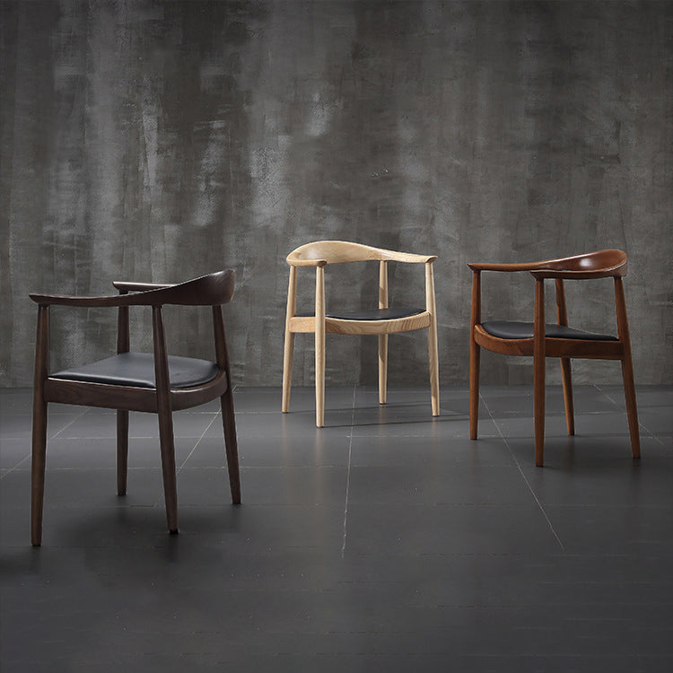 Scandinavian Indoor Side Chair Upholstered Open Back Wood Dining Room Chair Clearhalo ' kitchen&dining_furn' 'Dining Chairs' 'Dining Tables & Seating' 'dining_chair' 'furn' 'furn_dining_chair' 'Furniture' 'furniture_dining_chair' 'Kitchen & Dining Furniture' 'kitchen' 3956591