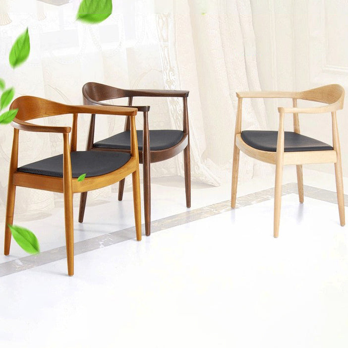 Scandinavian Indoor Side Chair Upholstered Open Back Wood Dining Room Chair Clearhalo ' kitchen&dining_furn' 'Dining Chairs' 'Dining Tables & Seating' 'dining_chair' 'furn' 'furn_dining_chair' 'Furniture' 'furniture_dining_chair' 'Kitchen & Dining Furniture' 'kitchen' 3956593