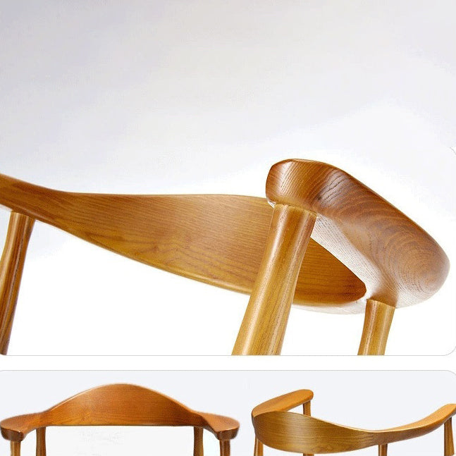 Scandinavian Indoor Side Chair Upholstered Open Back Wood Dining Room Chair Clearhalo ' kitchen&dining_furn' 'Dining Chairs' 'Dining Tables & Seating' 'dining_chair' 'furn' 'furn_dining_chair' 'Furniture' 'furniture_dining_chair' 'Kitchen & Dining Furniture' 'kitchen' 3956602