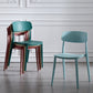Stackable Armless Dining Chairs Plastic Open Back Dining Side Chair (Set of 4) Clearhalo ' kitchen&dining_furn' 'Dining Chairs' 'Dining Tables & Seating' 'dining_chair' 'furn' 'furn_dining_chair' 'Furniture' 'furniture_dining_chair' 'Kitchen & Dining Furniture' 'kitchen' 3956767